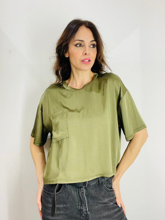 BLUSA CON TASCHINO