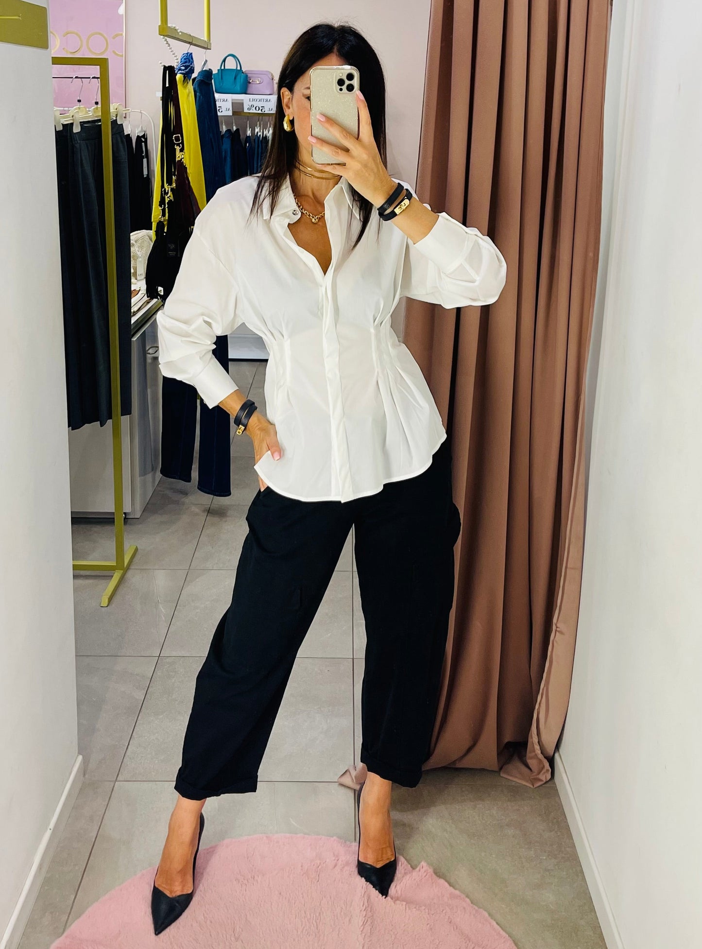CAMICIA POPELINE ARRICCI