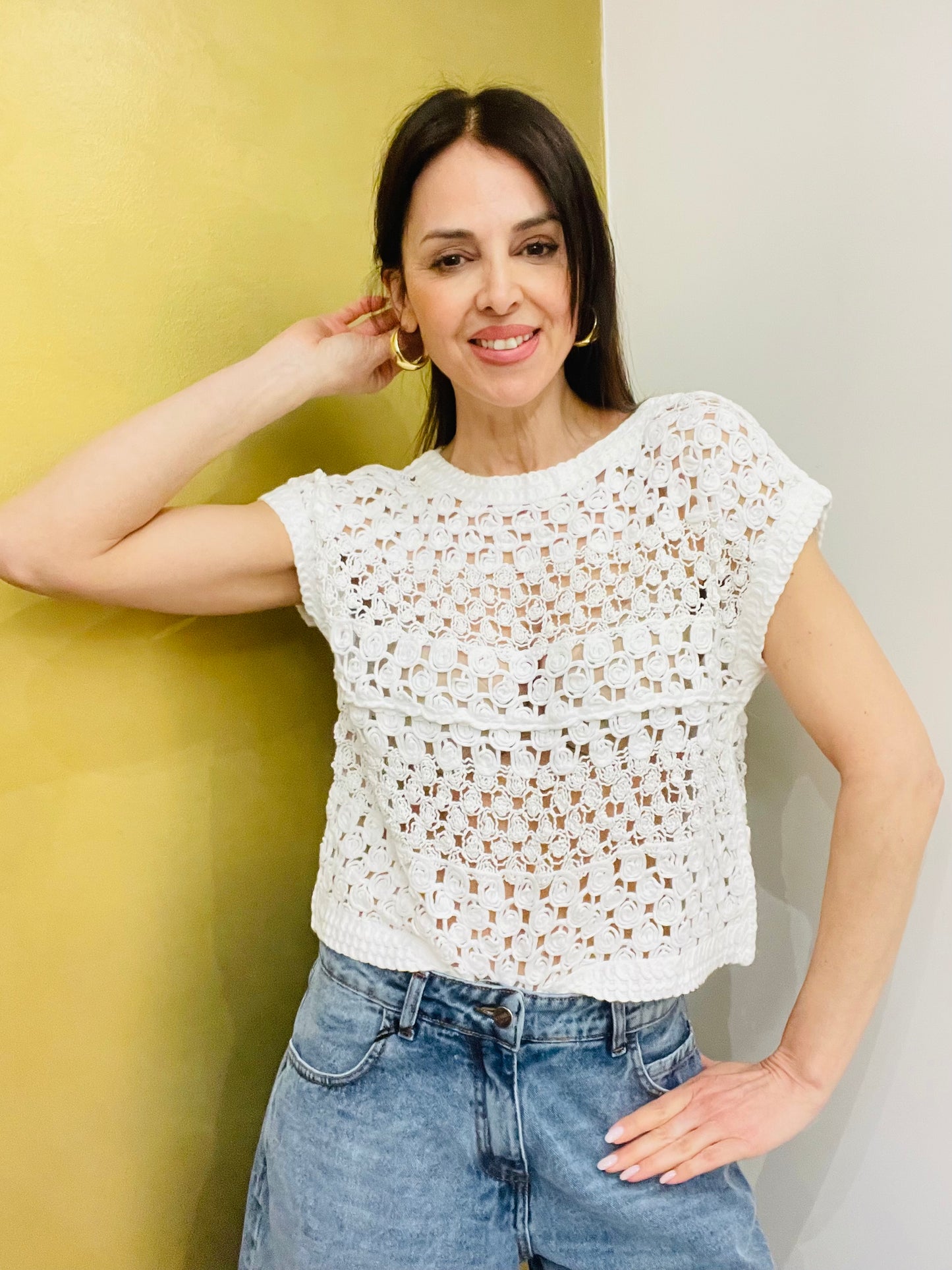MAGLIA CROCHET
