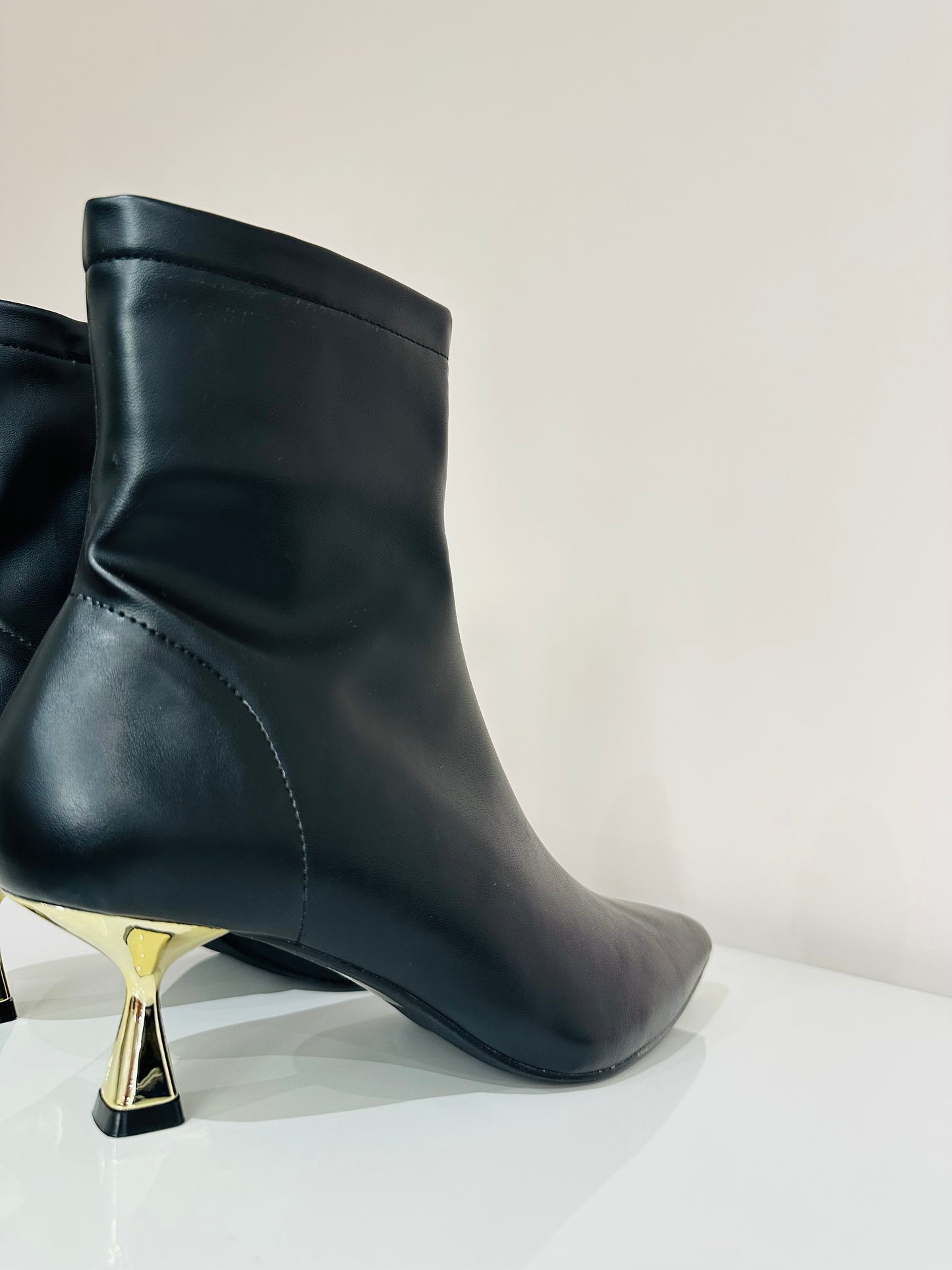 STIVALETTO TACCO ORO