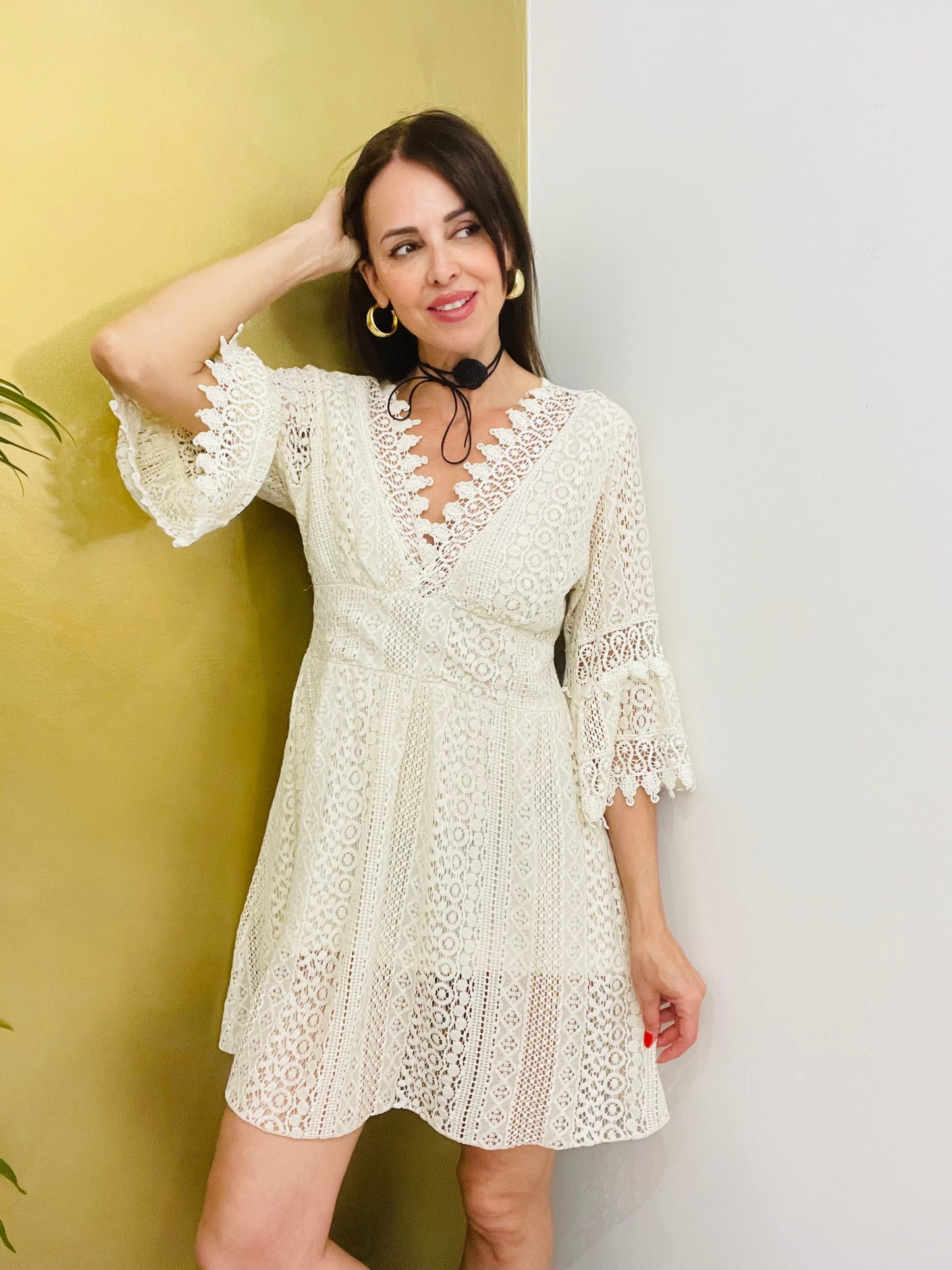 ABITO CORTO CROCHET
