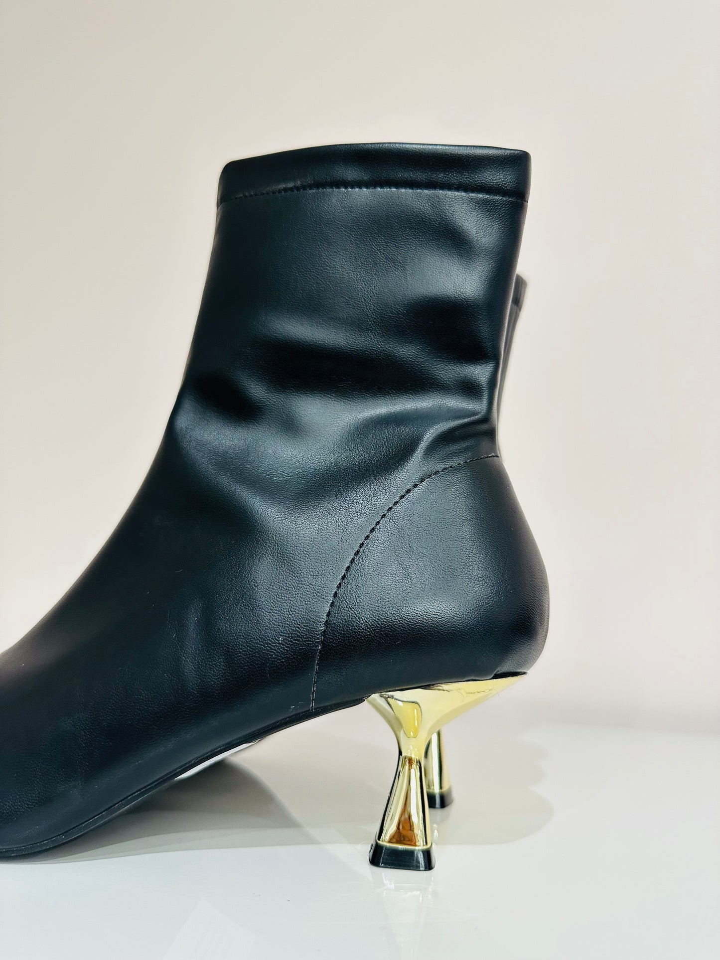 STIVALETTO TACCO ORO