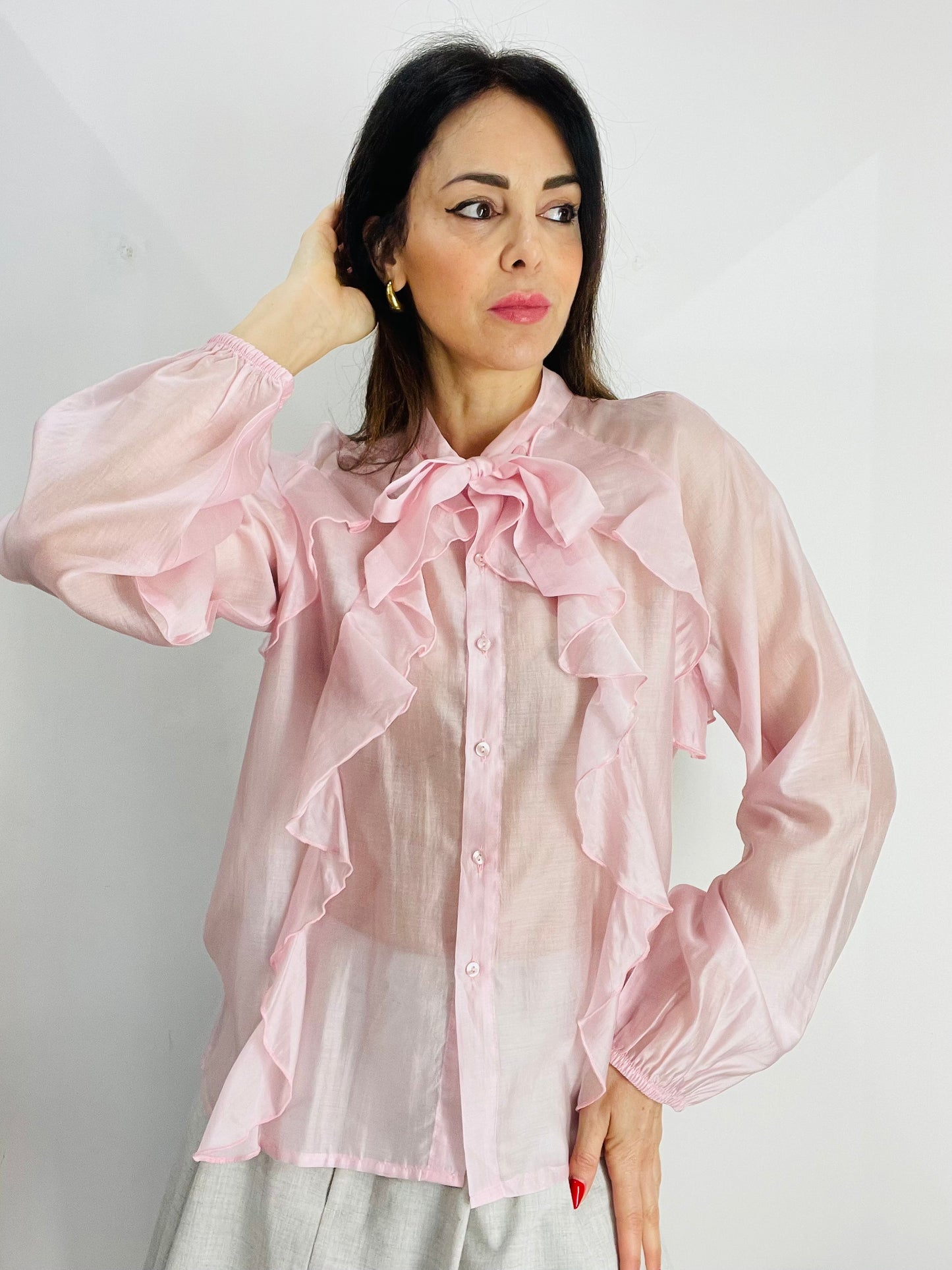 CAMICIA ROUCHES  DIXIE
