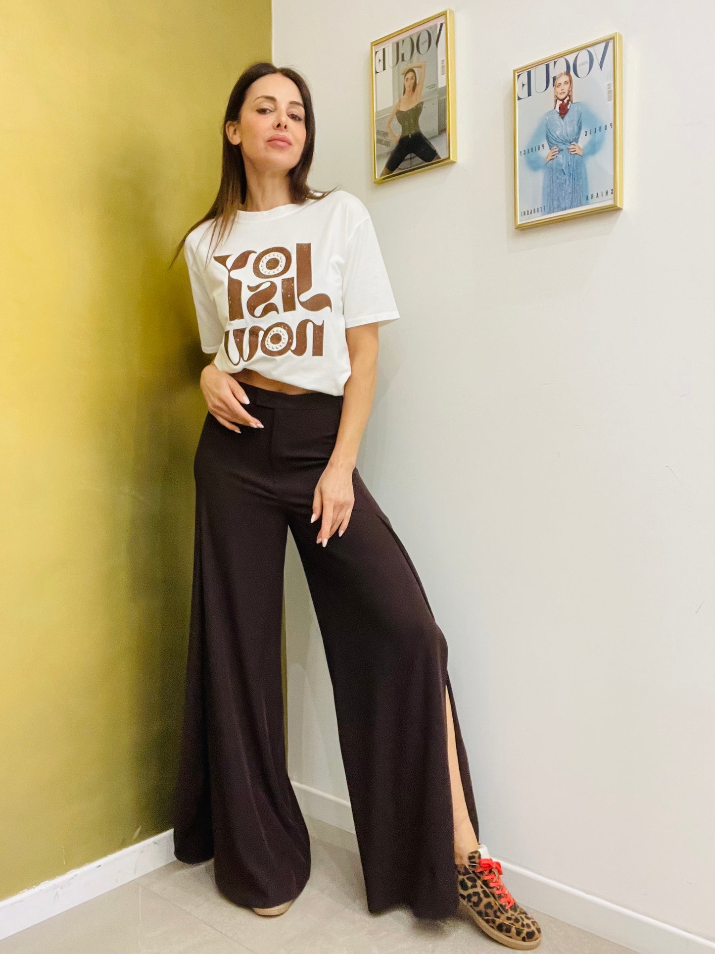 PANTALONE PALAZZO SPACCHI