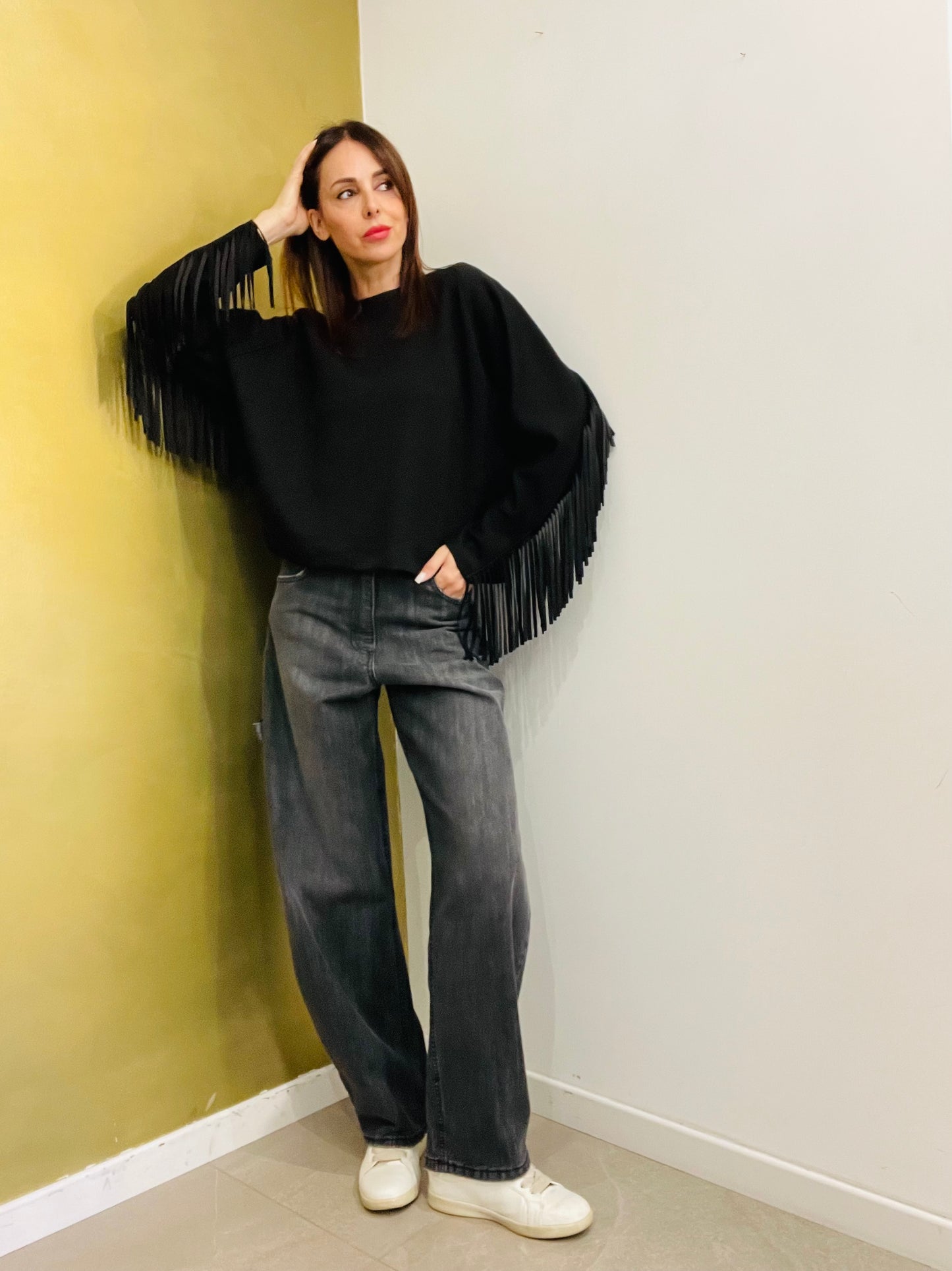 JEANS WORK BLACK
