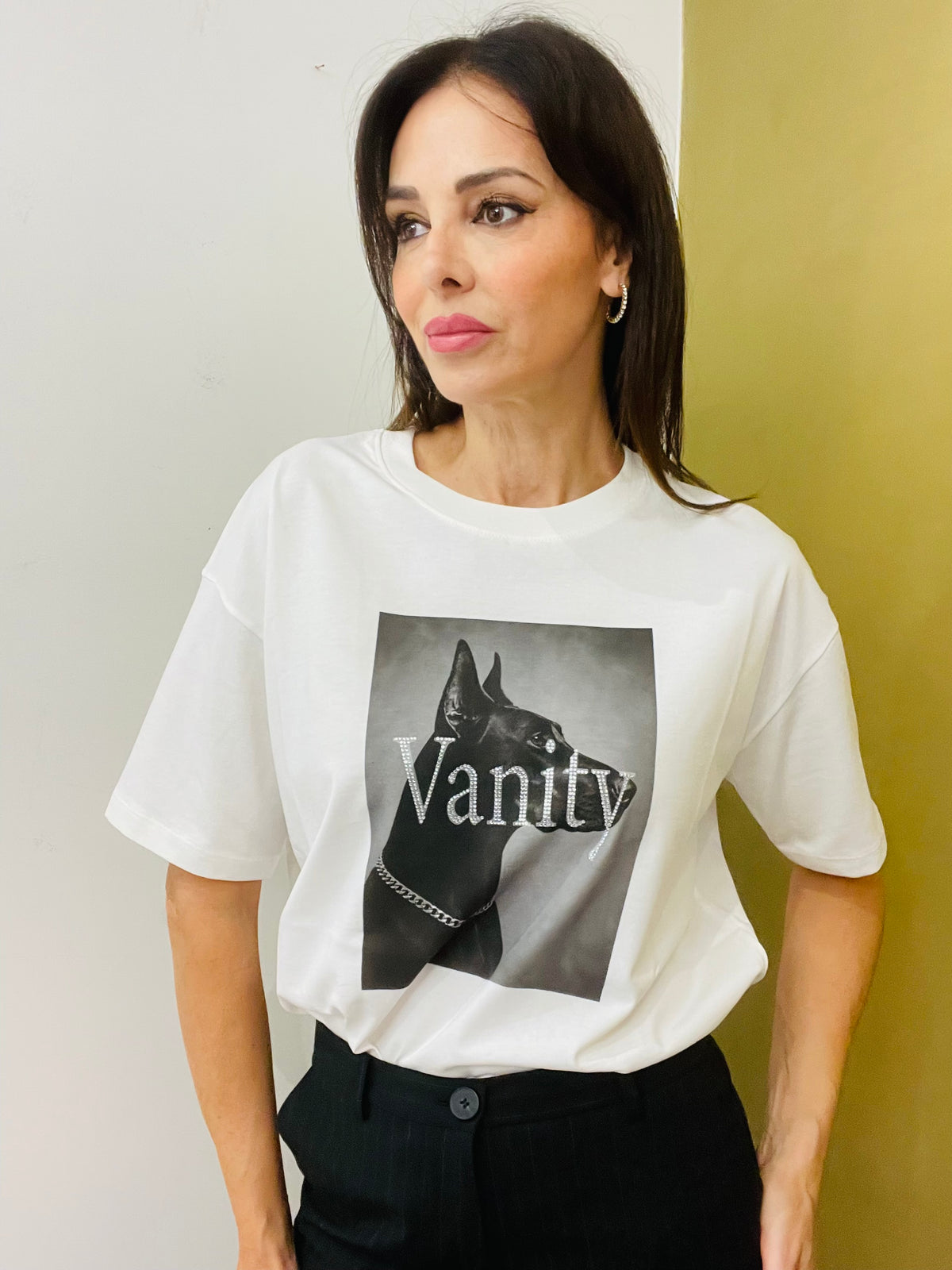 T-SHIRT STAMPA VANITY