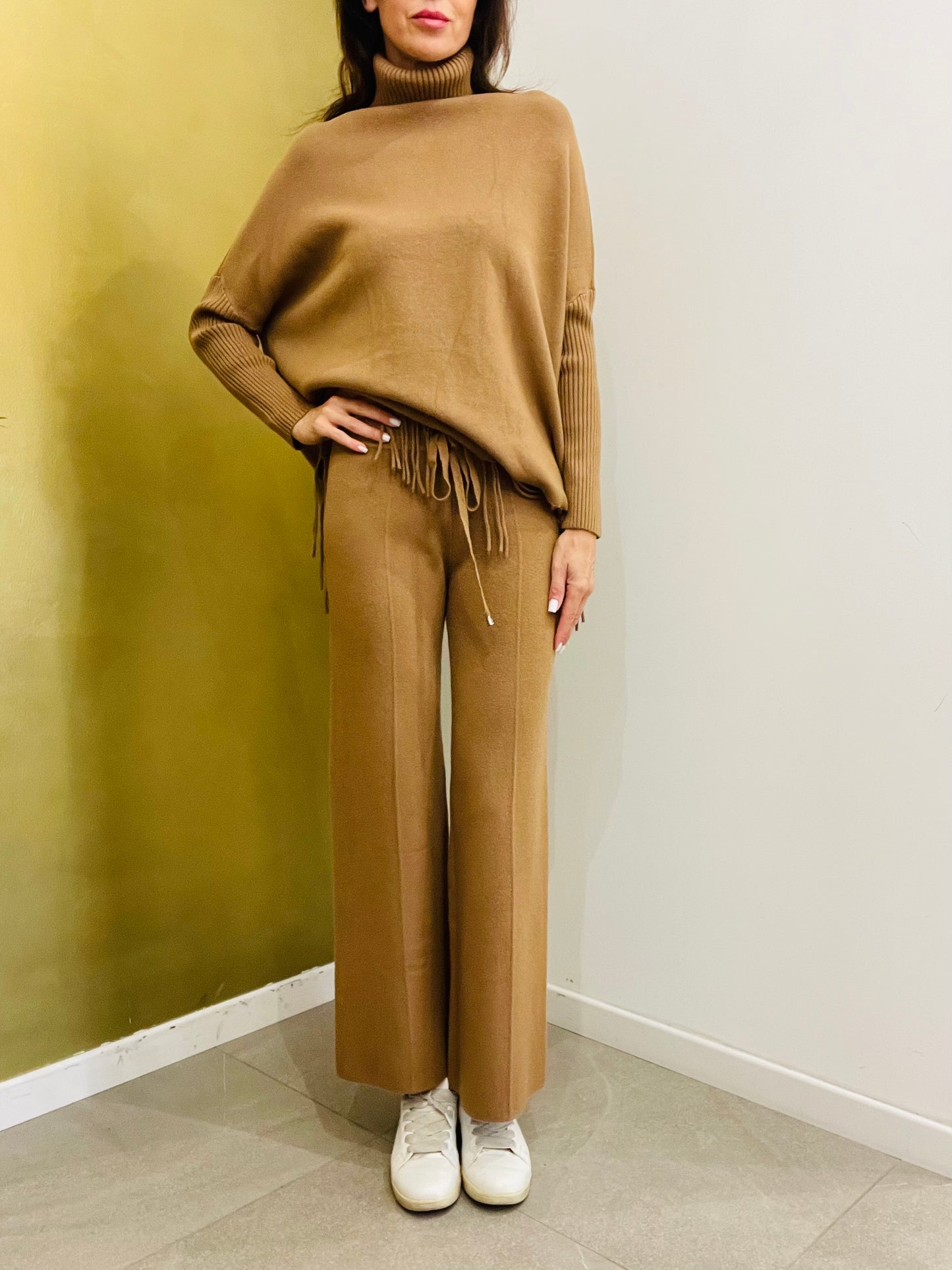 PANTALONE TUTA  IN MAGLIA