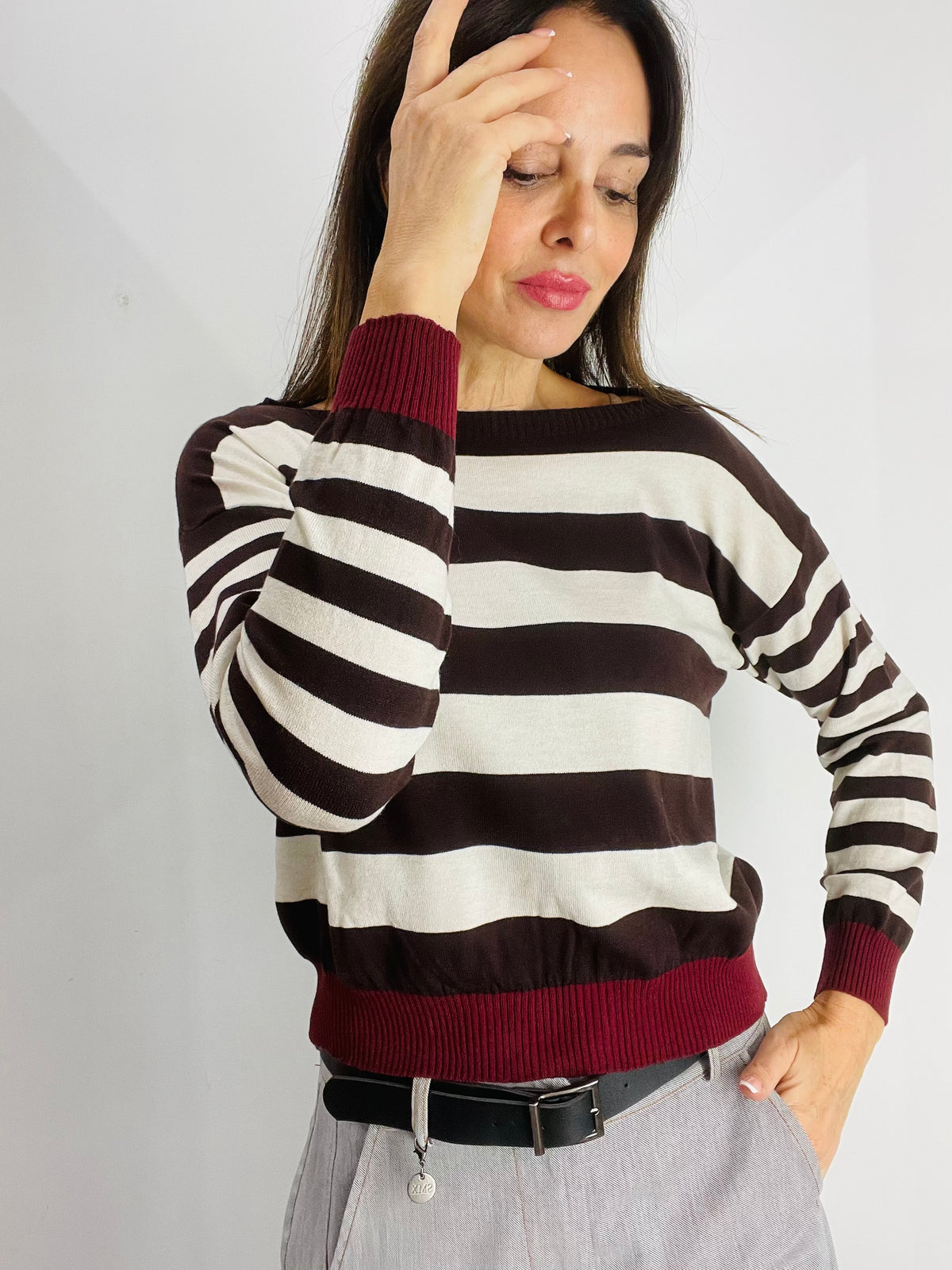MAGLIA RIGATA