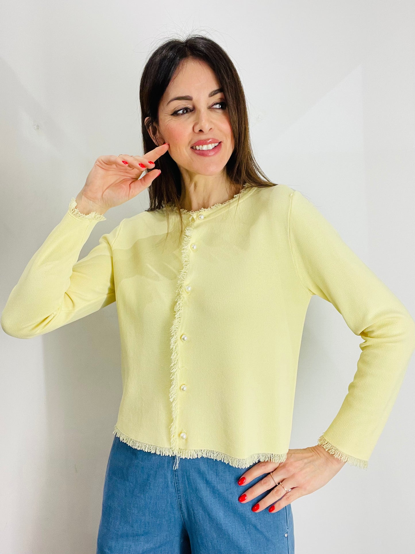 CARDIGAN FRANGE