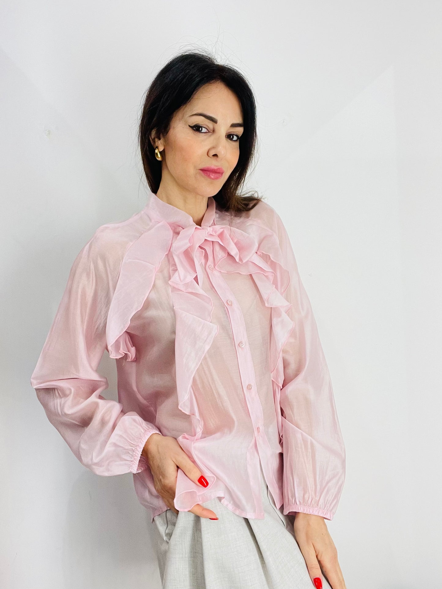 CAMICIA ROUCHES  DIXIE