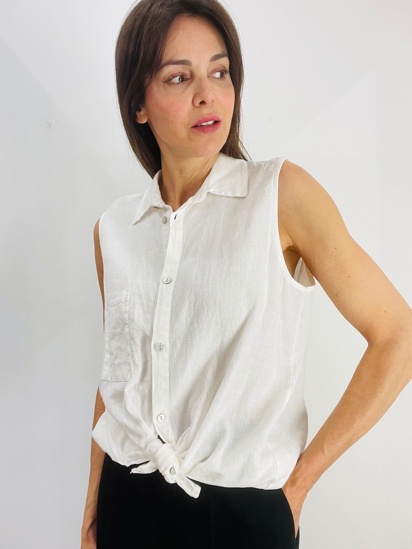 CAMICIA SMANICATA