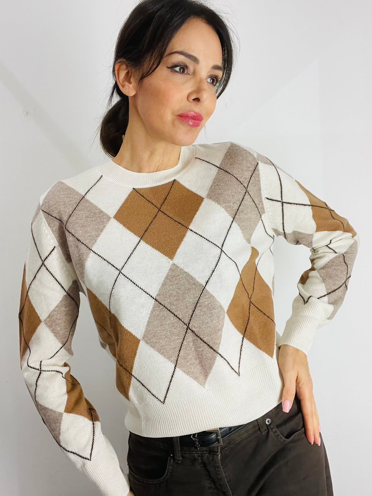 MAGLIA A ROMBI