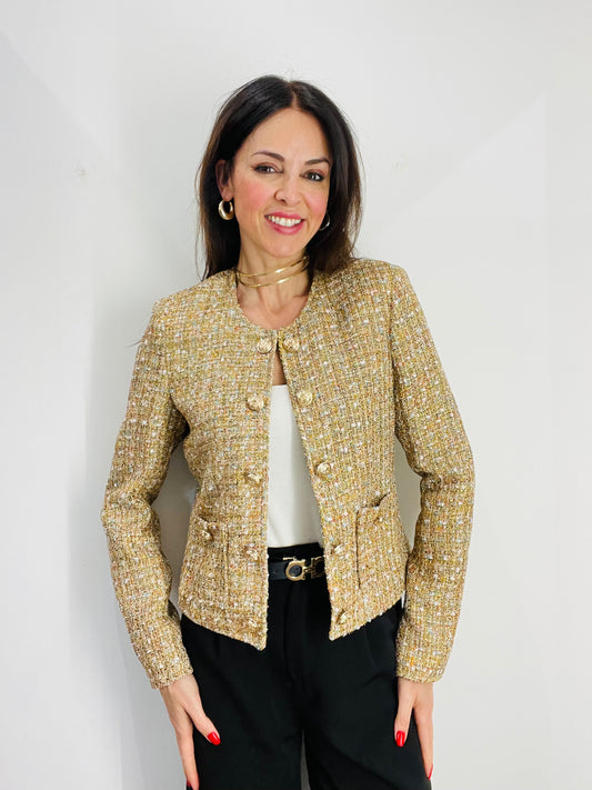 GIACCA BOUCLE LUREX