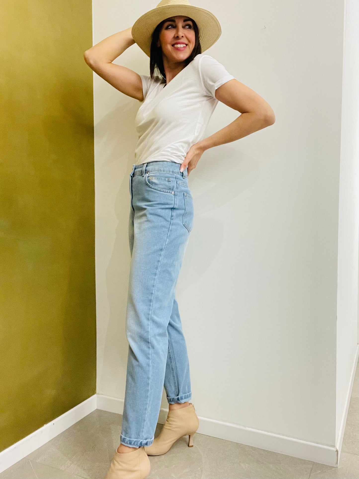 JEANS BOSTON MOM FIT SUSYMIX
